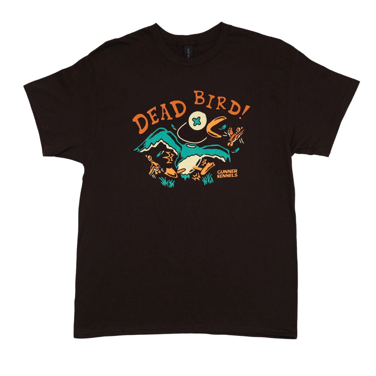 Crimson Echoes: Dead Bird Tee - A hauntingly beautiful statement.